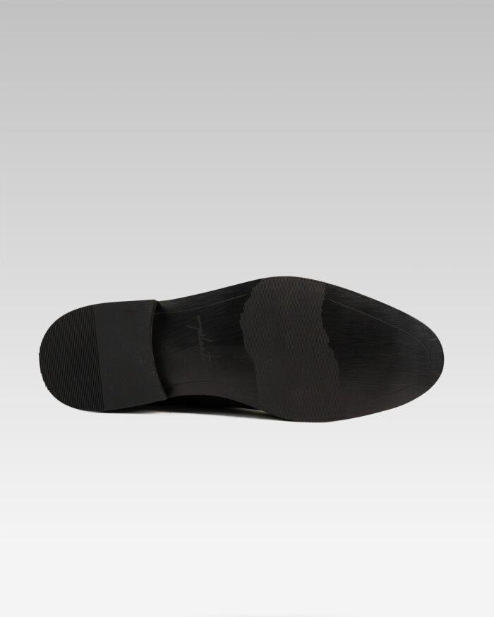 Talpa-Tunit-Pantofi-Barbati-Negri-Double-Monk-