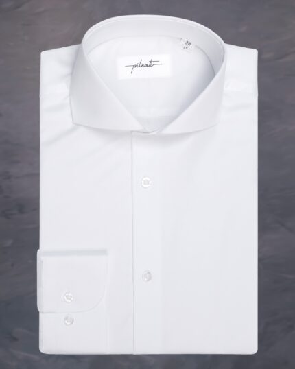 Camasa Alba Business pentru barbati din colectia de camasi albe Pileati