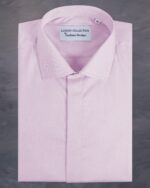 Camasa Roz cu mansete simple pentru barbati din colectia de camasi casual pentru barbati