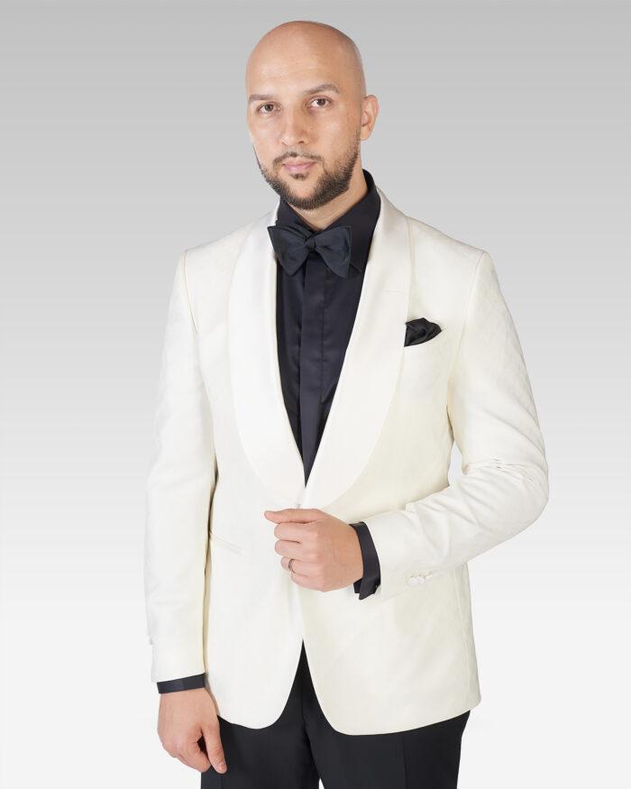 Costum-Ceremonie-Barbati-Smoking-Alb-Cerruti-Made-To-Measure-