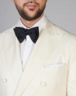 Costum-Mire-Cluj-Tuxedo-Ivory-Double-Breasted-Vitale-Barberis-Canonico-Gentlemens-Boutique-