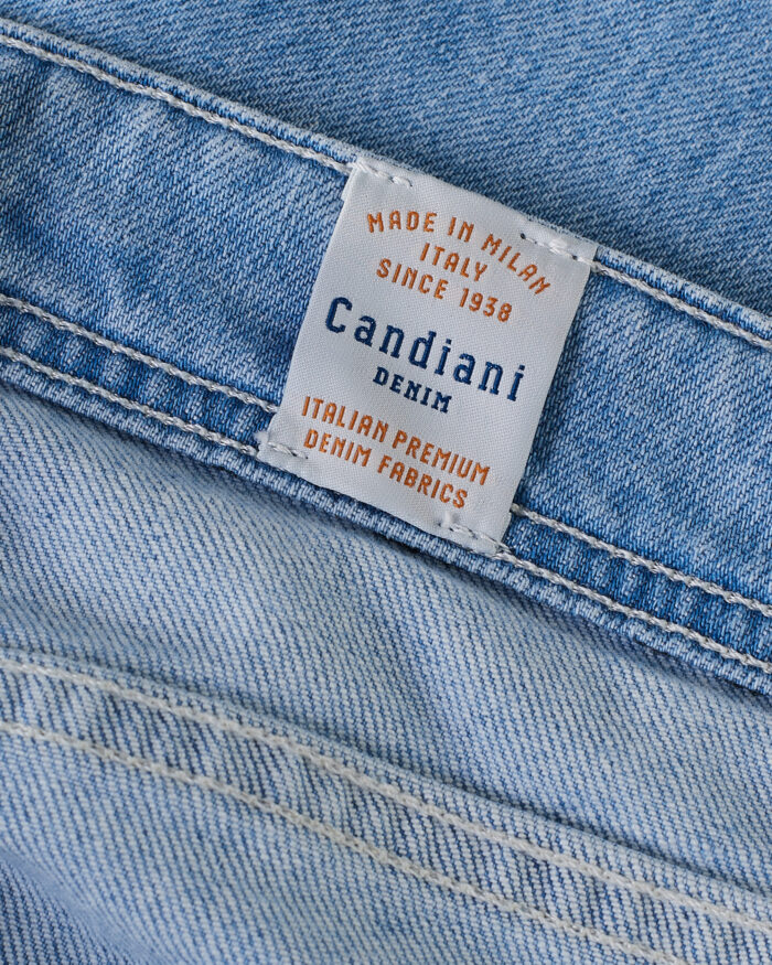 Jeans bleu pentru barbati MTM Candiani Denim