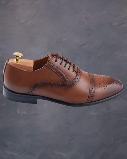 Pantofi Oxford din piele pentru costum