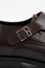 Pantofi-Catarame-Duble-Barbati-Pantofi-Maro-