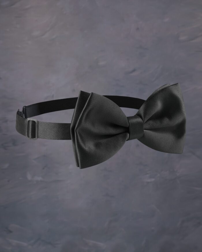 Papion Negru Mare pentru barbati Accesorii Black Tie papion costum