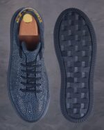 Sneakers Luxury Casual Bleumarin cu talpa de spuma