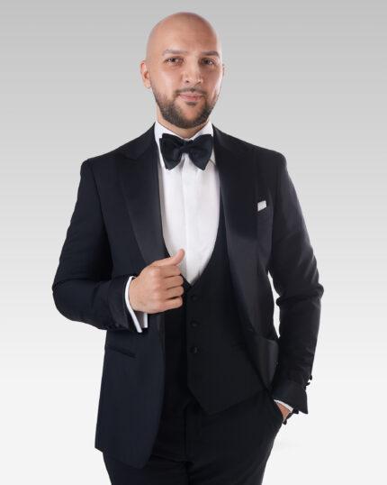Costum-Ceremonie-Barbati-Black-Tie-Vitale-Barberis-Canonico-Costume-Mire-Cluj-Trei-Piese-