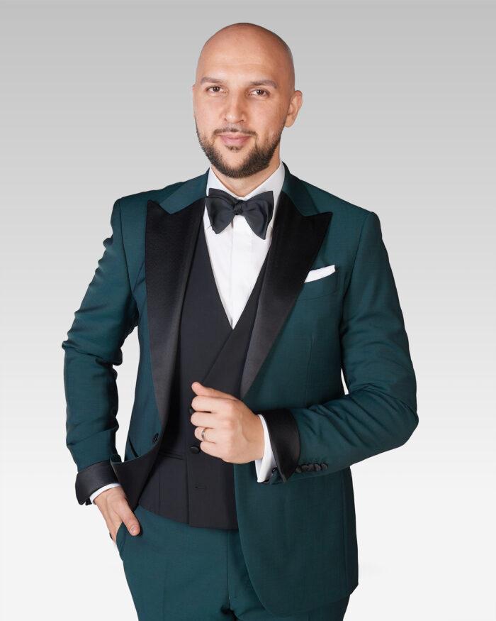 Costume-Barbati-Cluj-Costum-Ceremonie-Verde-Smarald-Zignone-Costume-Mire-Cluj-