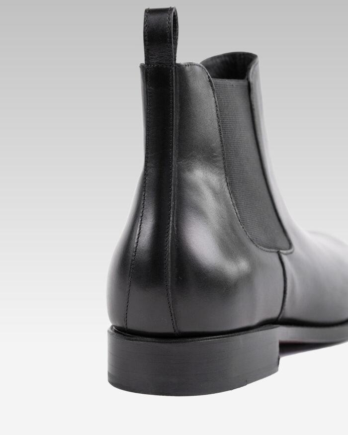 Calcai-Ghete-Chelsea-Negre-Piele-Naturala-