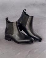 Ghete-Barbati-Chelsea-Piele-Neagra-Incaltaminte-Barbati-Ghete-Piele-Barbati-Chelsea-Boots-