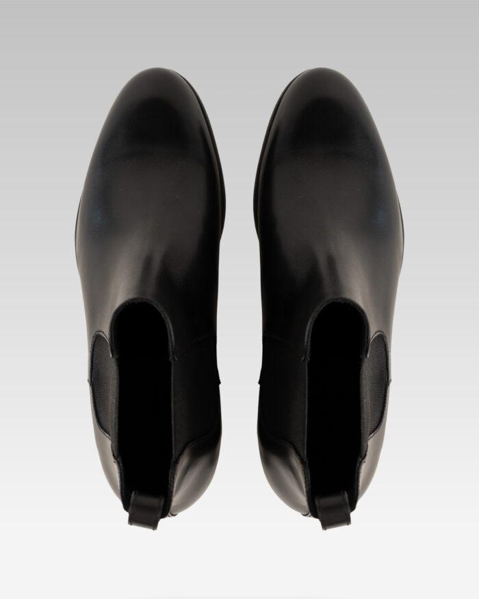 Ghete-Chelsea-Negre-Din-Piele-