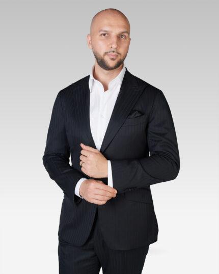 Costume-Barbati-Cluj-Costume-Negre-Barbati-Costume-Ceremonie-Barbati-Costum-Half-Canvas-Negru-Drapers-