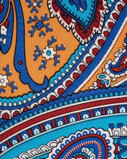 Cravata-Barbati-Matase-Portocalie-Seta-Silk-