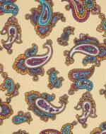Cravata-Bej-Barbati-Motiv-Paisley-
