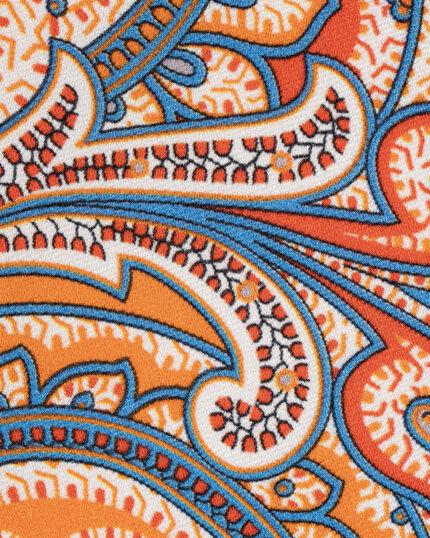 Cravata-Orange-Matase-Portocalie-Barbati-