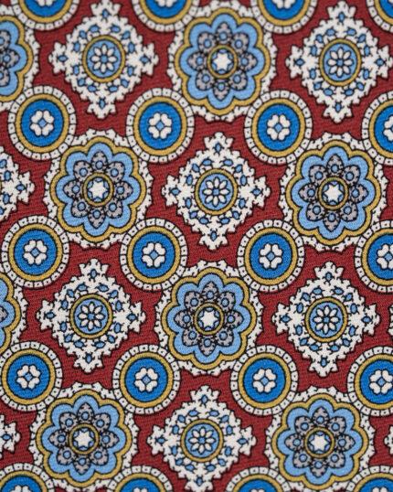 Cravata-Rosie-Barbati-Cu-Model-Baroque-Cravate-Barbati-Matase-