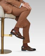 Loafers-Barbati-Maro-Piele-Patina-Bareta-Aurie-La-Costum-Made-To-Measure-Ariston-