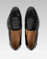 Loafers-De-Lux-Barbati-Loafers-Piele-Aligator-Loafers-Custom-Made-Loafers-Negri-Loafers-Crocodil-